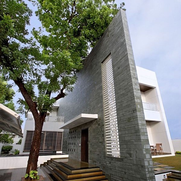 Mẫu biệt thự 2 tầng kết hợp nội thất hiện đại ở Ấn Độ 2