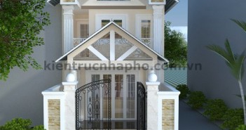 Thiết kế nhà phố anh Chiến 5x14m phong cách kiến trúc cổ điển thiet-ke-nha-pho-anh-chien-5x14m-phong-cach-kien-truc-co-dien