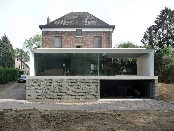 Mẫu thiết kế biệt thự quy hoạch cũ thành mới ở Bỉ