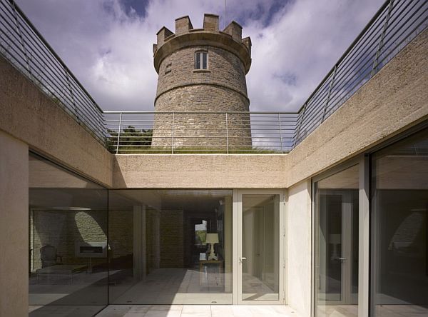 Thiết kế biệt thự đẹp ẩn dưới tòa tháp tròn ở Anh 4