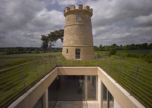 Thiết kế biệt thự đẹp ẩn dưới tòa tháp tròn ở Anh 5