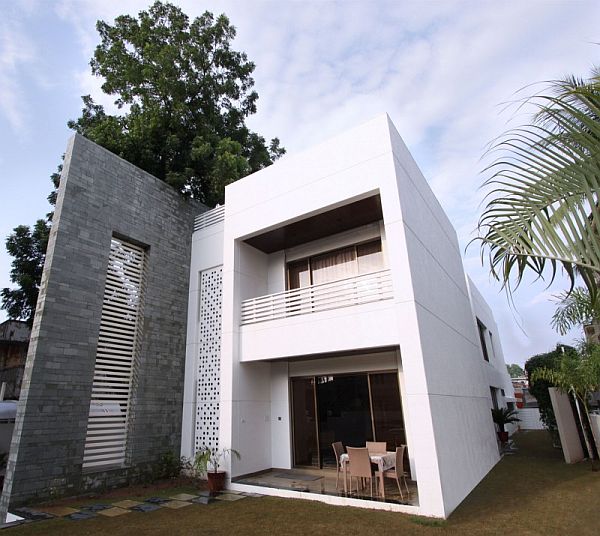 Mẫu biệt thự 2 tầng kết hợp nội thất hiện đại ở Ấn Độ 3