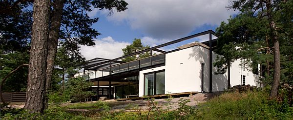 Mẫu biệt thự nhà vườn đẹp xanh mát ở Phần Lan