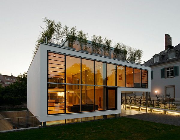 Thiết kế biệt thự 4 tầng nằm ở Karlsruhe, Đức