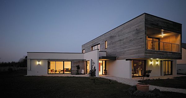 Thiết kế biệt thự đẹp với nội thất đơn giản ở Pháp
