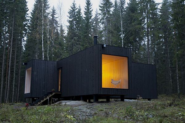 Thiết kế biệt thự nghỉ dưỡng đơn giản Ở Phần Lan