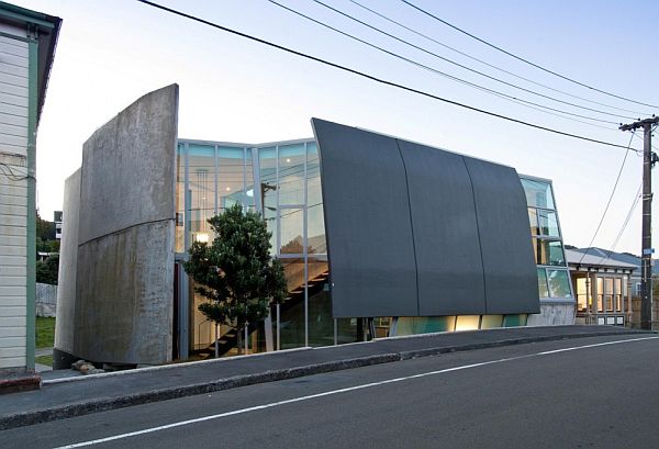 Thiết kế nhà phố độc và kì lạ ở New Zealand