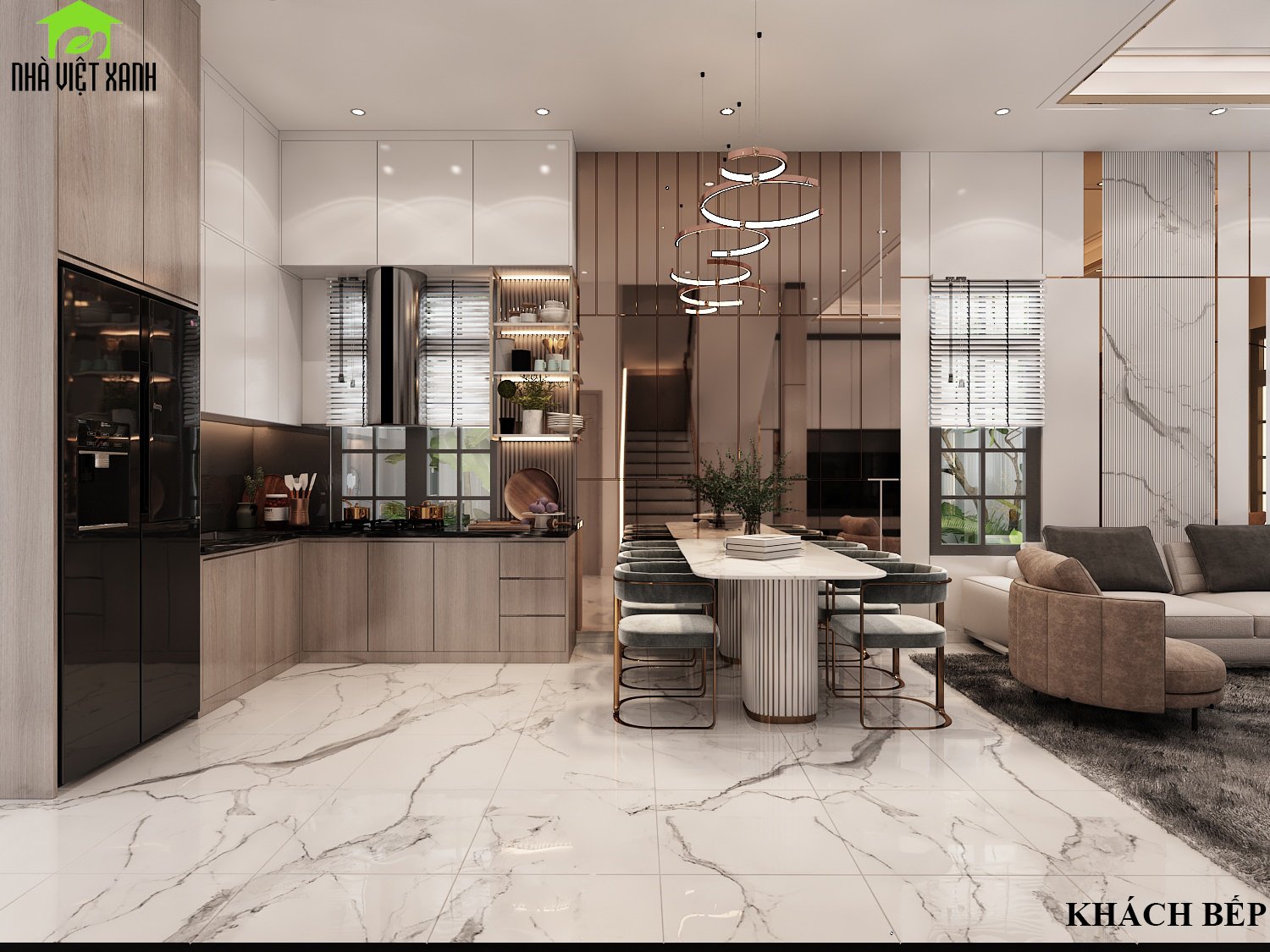 Thiết kế biệt thự tân cổ điển 15m