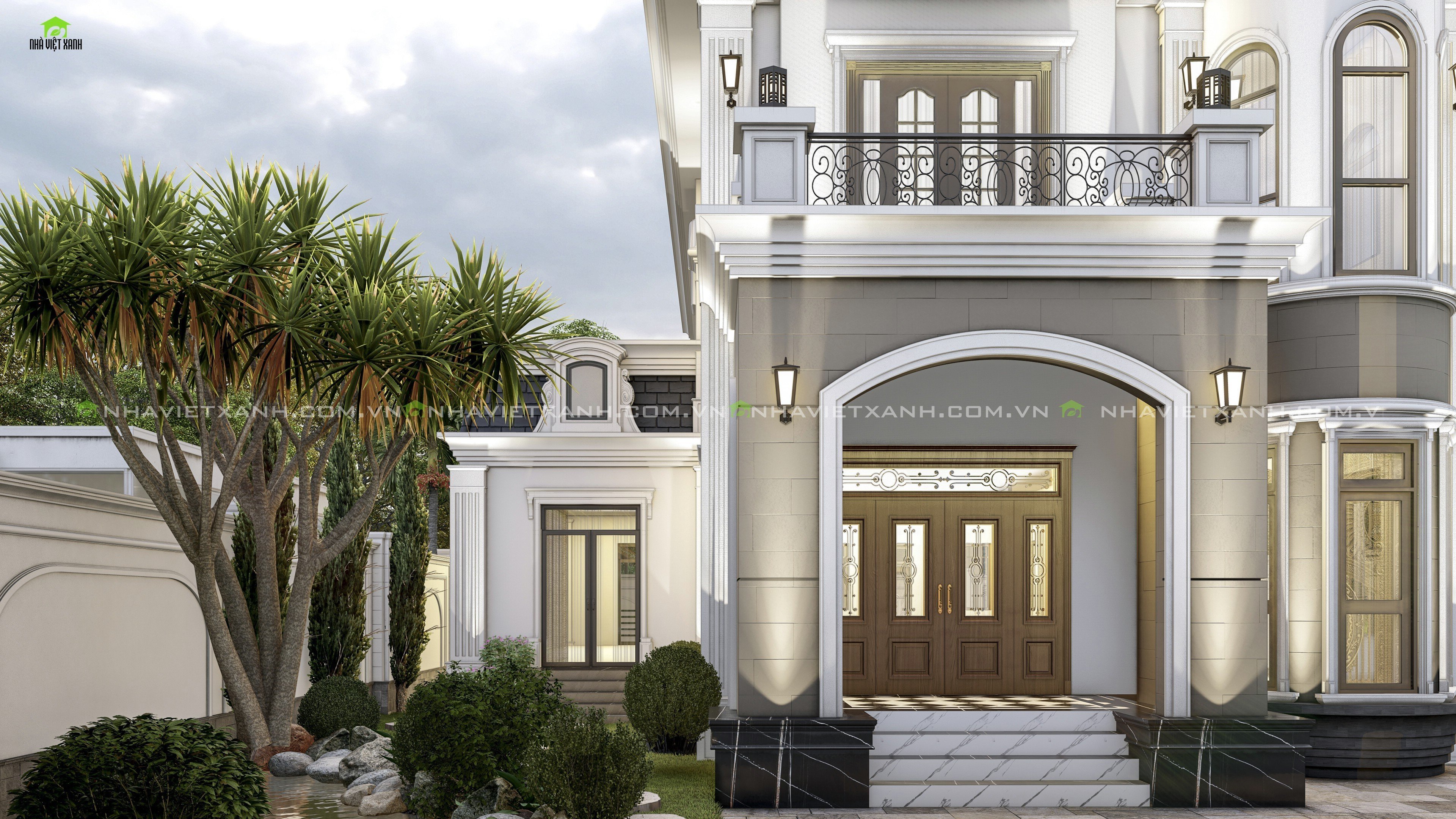 Thiết kế biệt thự tân cổ điển Bà Rịa - Vũng Tàu
