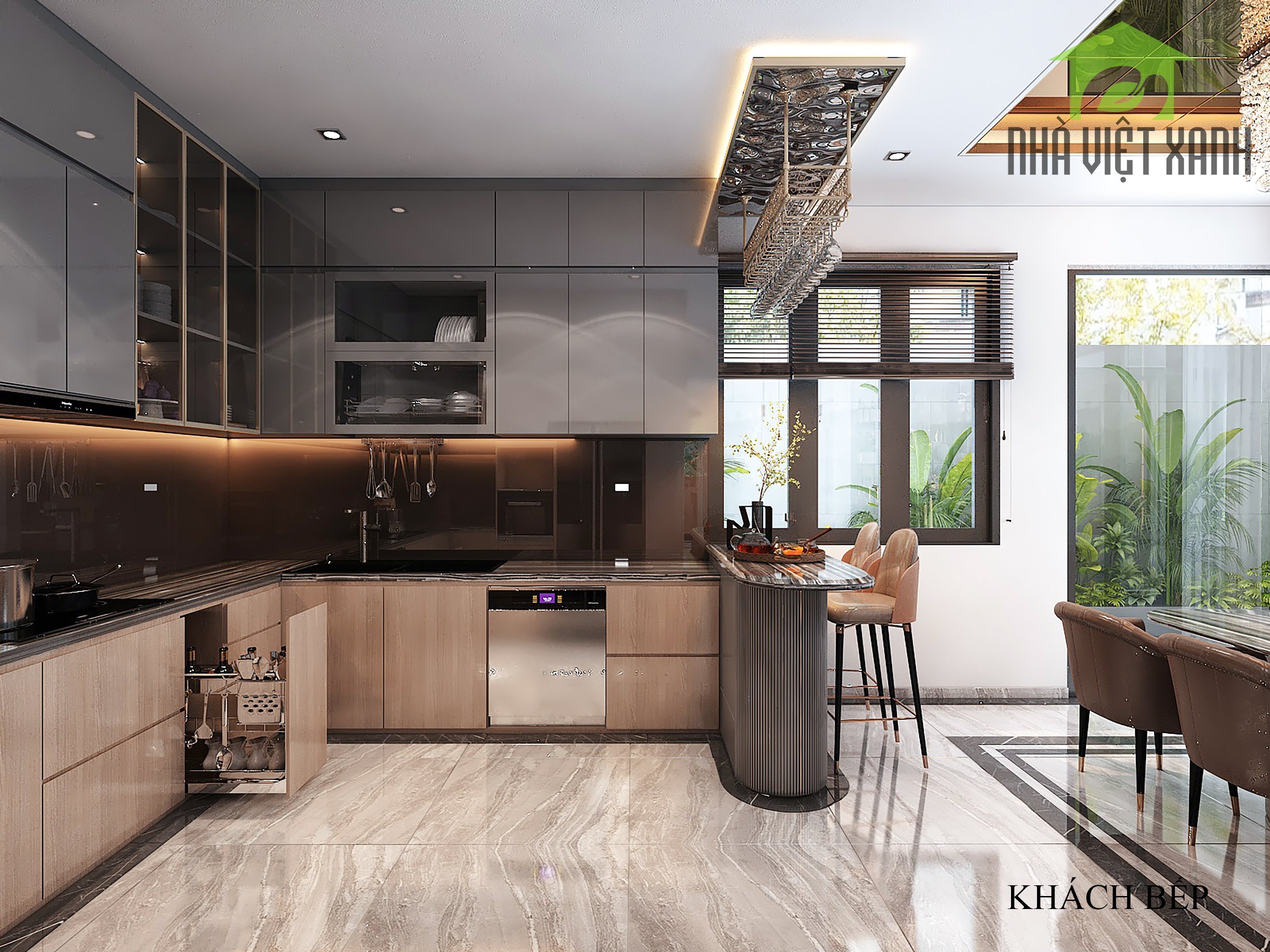 Thiết Kế Biệt Thự Hiện Đại 10m