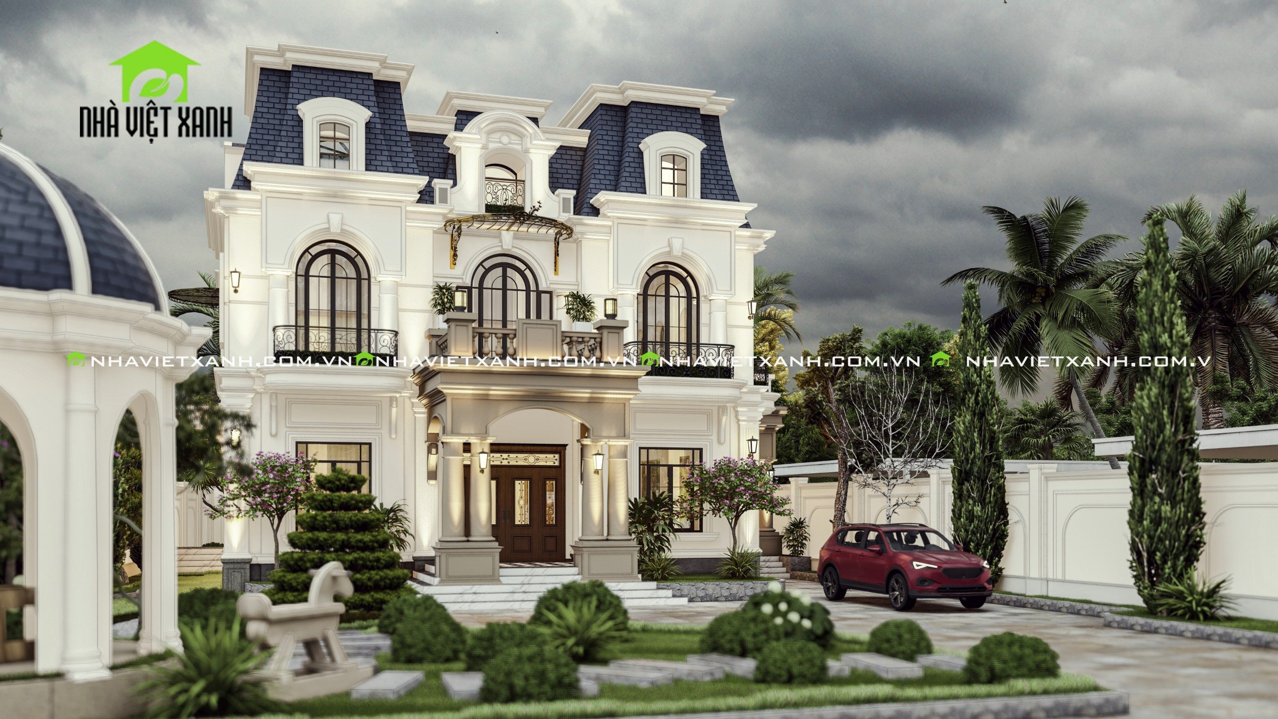 Thiết kế biệt thự tân cổ điển 