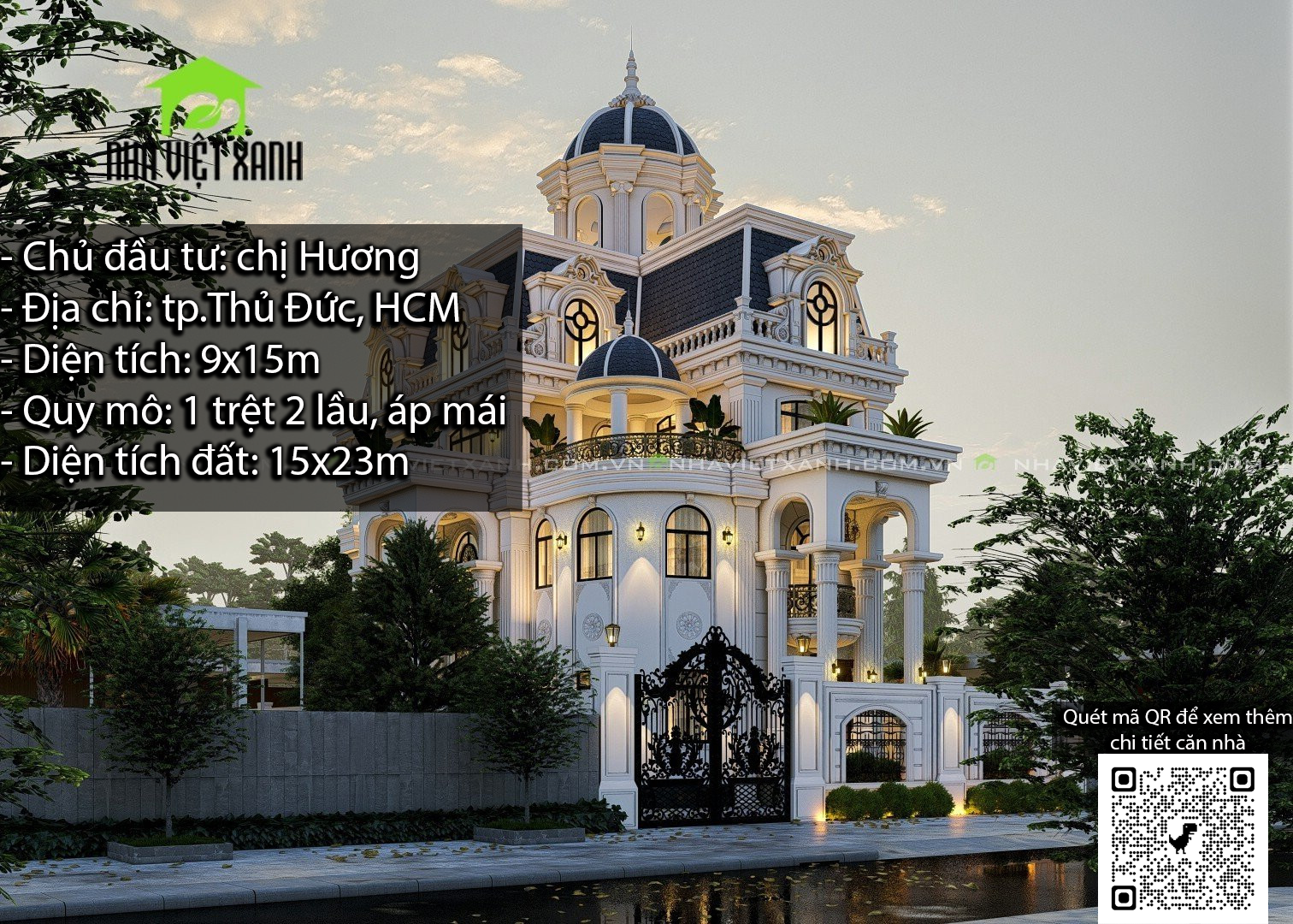 Thiết Kế Biệt Thự Tân Cổ Điển