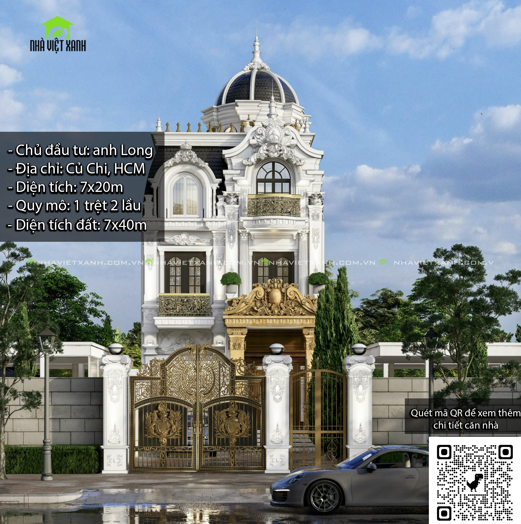 Thiết Kế Biệt Thự Tân Cổ Điển