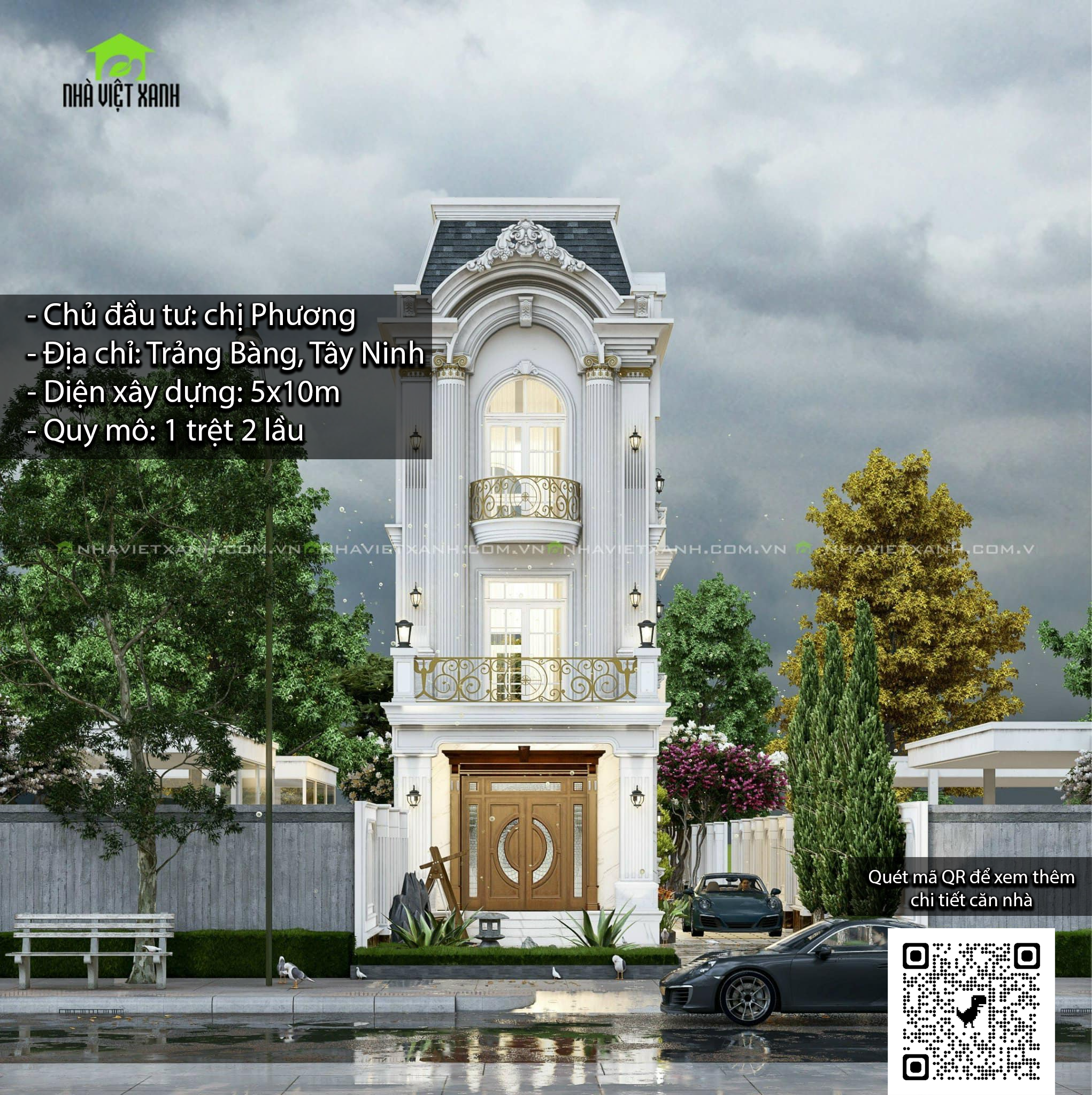99+ thiết kế biệt thự tân cổ điển 2025
