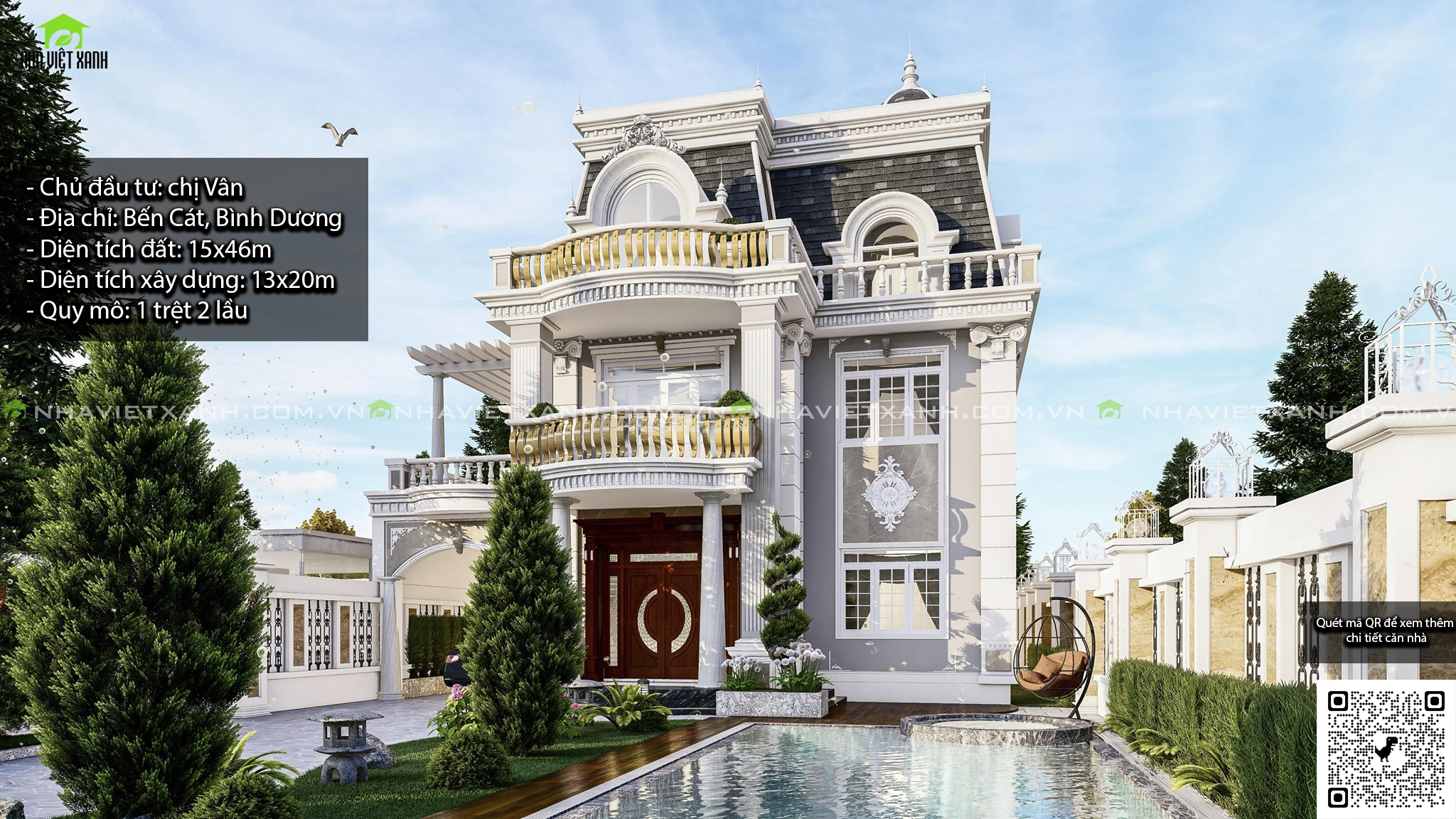 Thiết Kế Biệt Thự Tân Cổ Điển