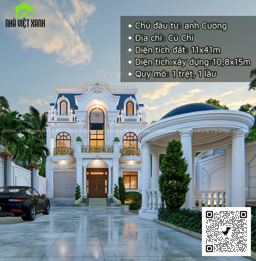 Thiết Kế Biệt Thự Tân Cổ Điển