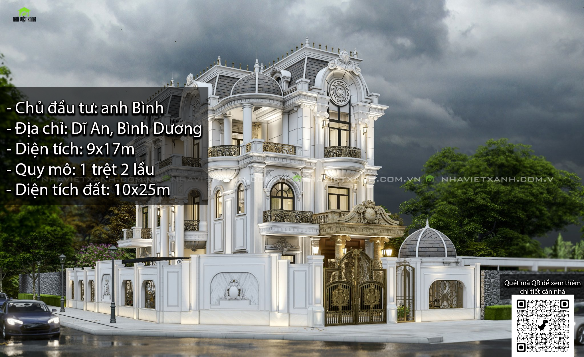 99+ thiết kế biệt thự tân cổ điển 2025